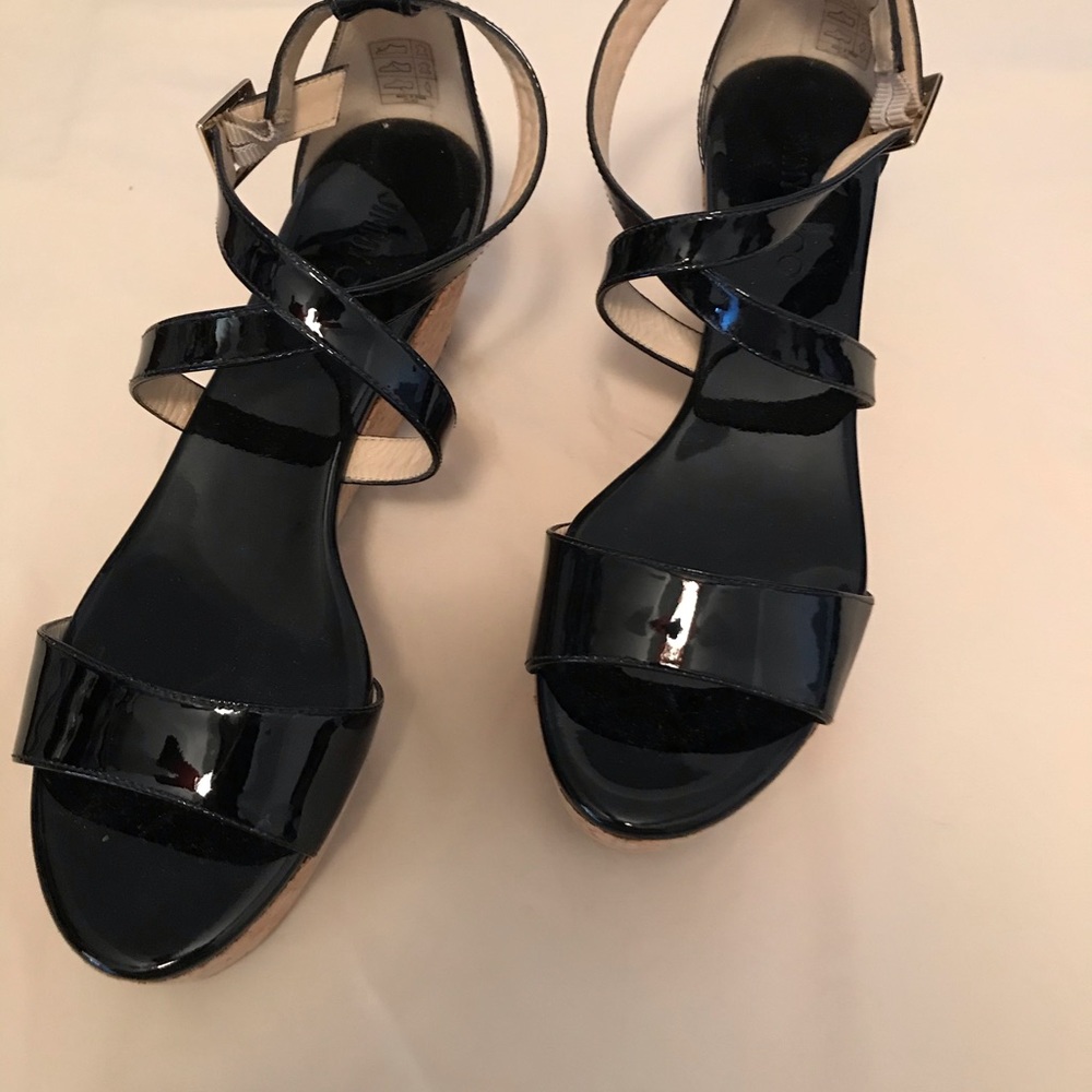 Jimmy Choo patent leather shoes
